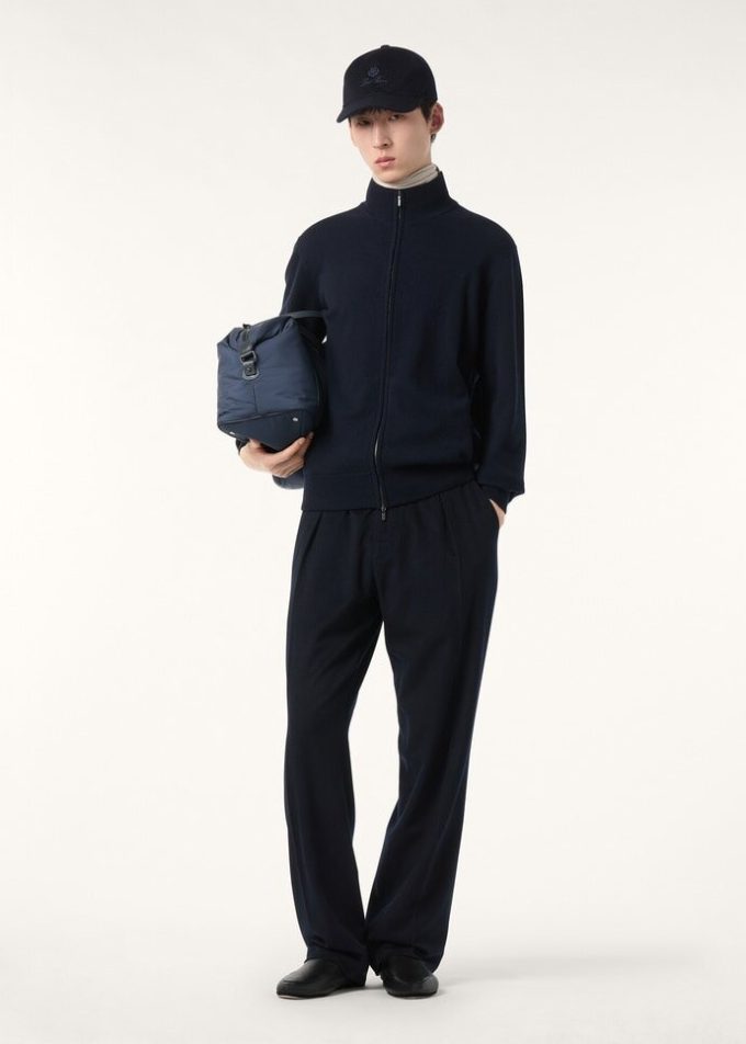 Blouson aviateur zippé classique Blouson aviateur zippé classique