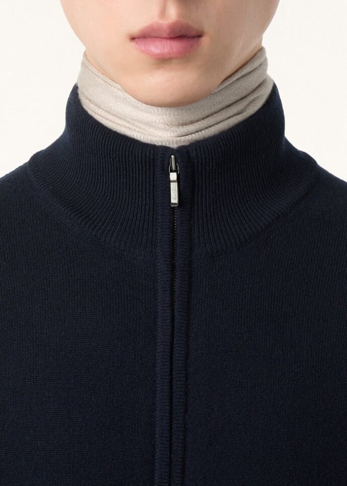 Blouson aviateur zippé classique Blouson aviateur zippé classique