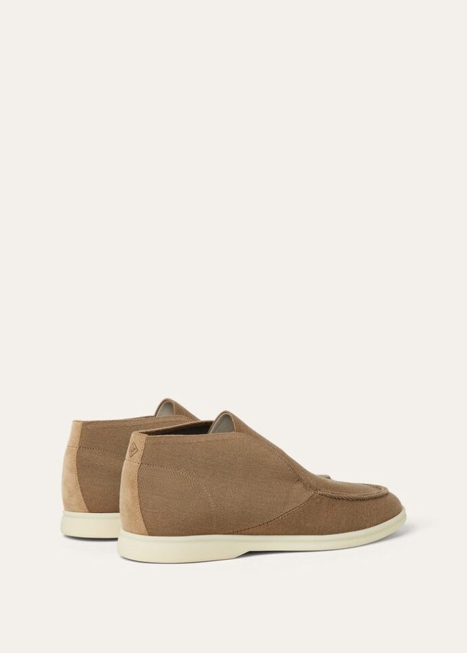 Bottines de marche ouvertes en tricot