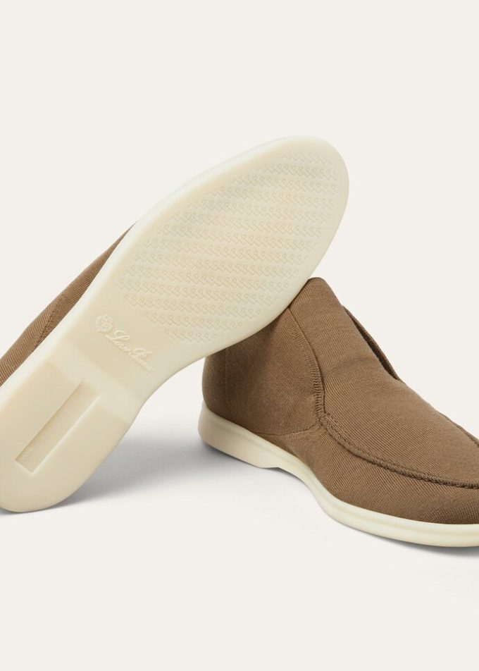 Bottines de marche ouvertes en tricot
