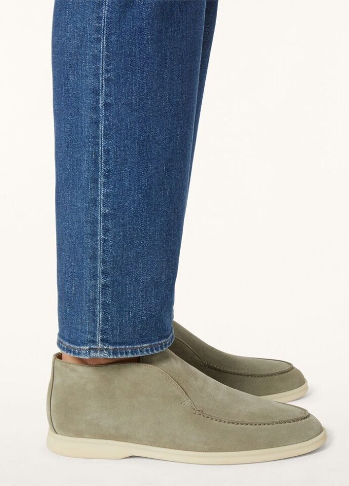 Bottines à ouverture à la cheville