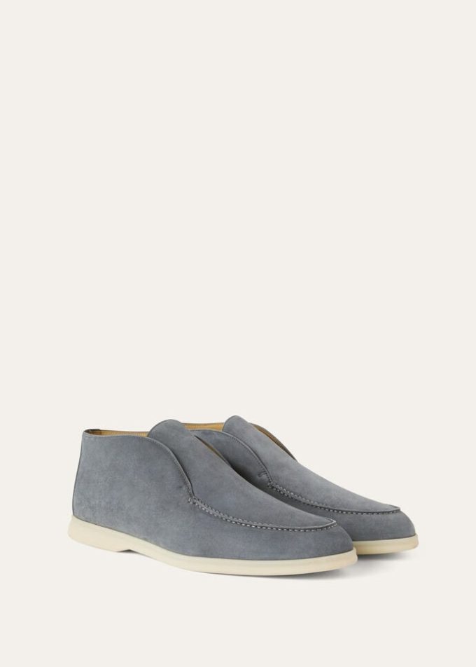 Bottines à ouverture à la cheville