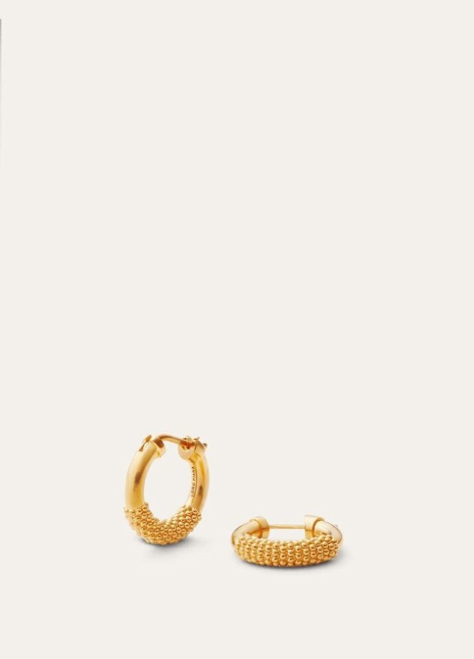 Boucles d&rsquo;oreilles créoles à bulles