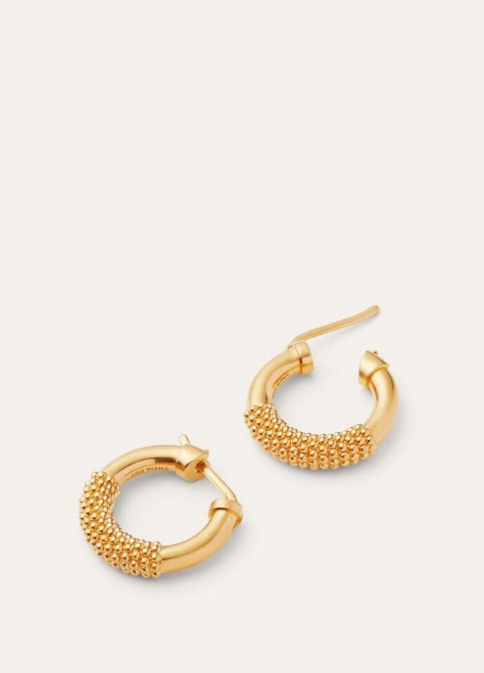 Boucles d&rsquo;oreilles créoles à bulles