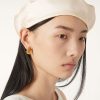 Boucles d&rsquo;oreilles créoles doubles à bulles