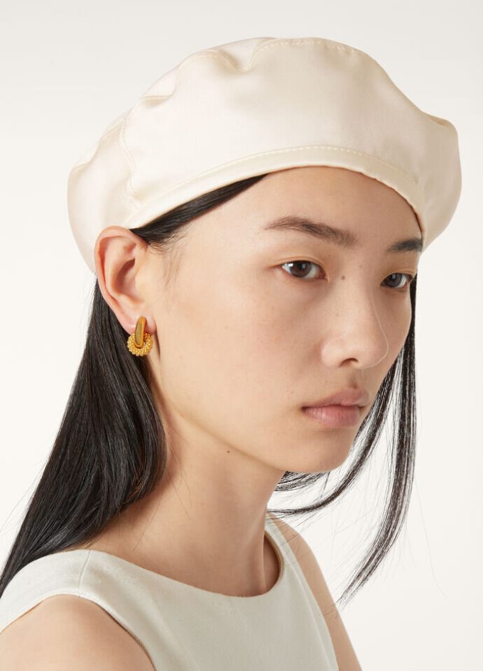 Boucles d&rsquo;oreilles créoles doubles à bulles