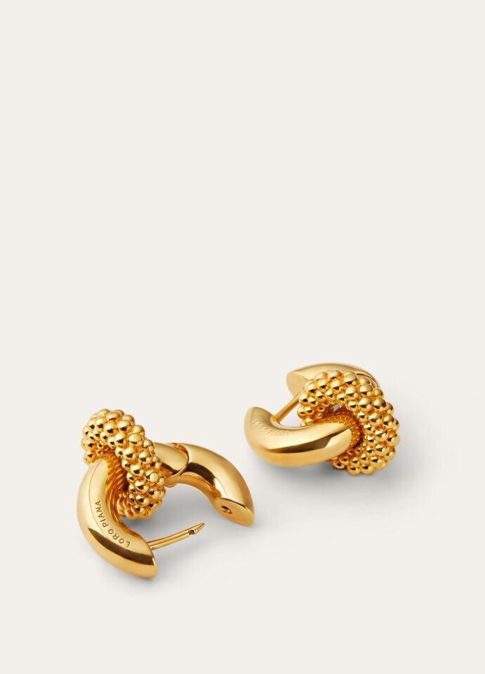 Boucles d&rsquo;oreilles créoles doubles à bulles