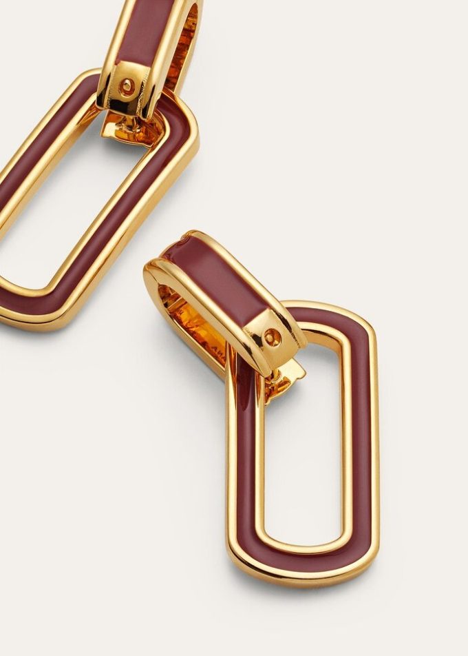 Boucles d&rsquo;oreilles à maillons