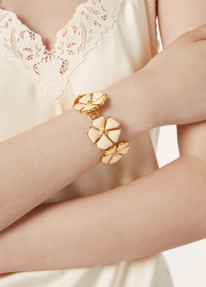 Bracelet Fleur de Lin Fleuri Bracelet Fleur de Lin Fleuri