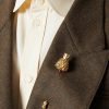 Broche guillochée Broche guillochée