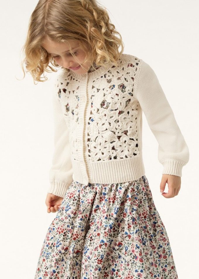 Cardigan Jardin d’hiver pour enfants Cardigan Jardin d’hiver pour enfants