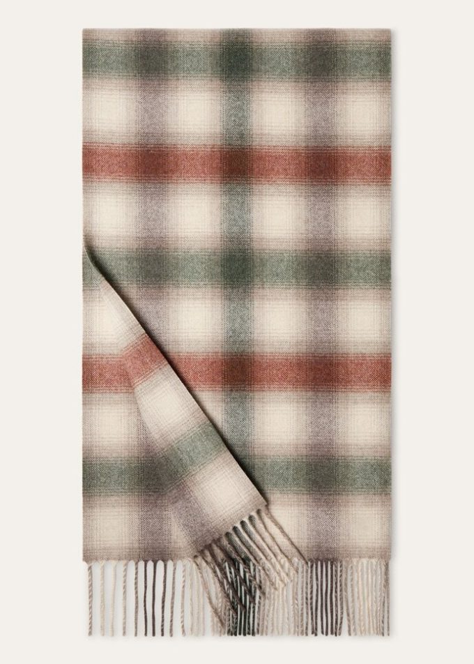Écharpe tartan