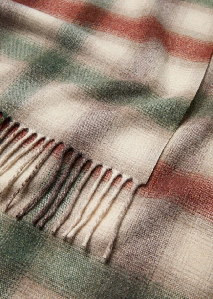 Écharpe tartan