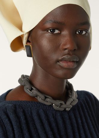 Collier chaîne à bulles