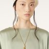 Collier de boutons de fleurs en lin Collier de boutons de fleurs en lin