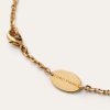 Collier de boutons de fleurs en lin Collier de boutons de fleurs en lin