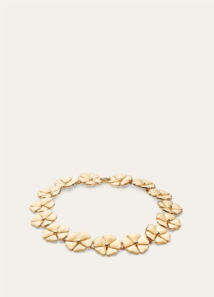 Collier de fleurs en lin fleuri Collier de fleurs en lin fleuri