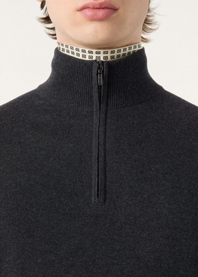Demi-zip classique Demi-zip classique