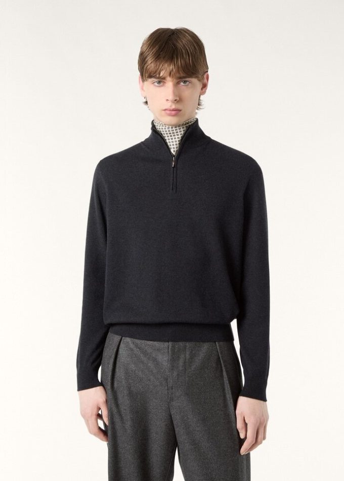 Demi-zip classique Demi-zip classique