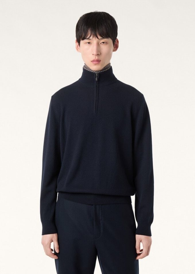 Demi-zip classique Demi-zip classique