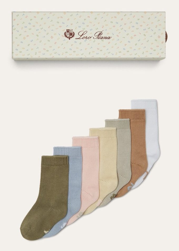 Ensemble de chaussettes hebdomadaires pour bébé