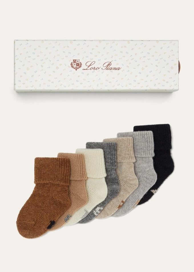 Ensemble de chaussettes hebdomadaires pour bébé