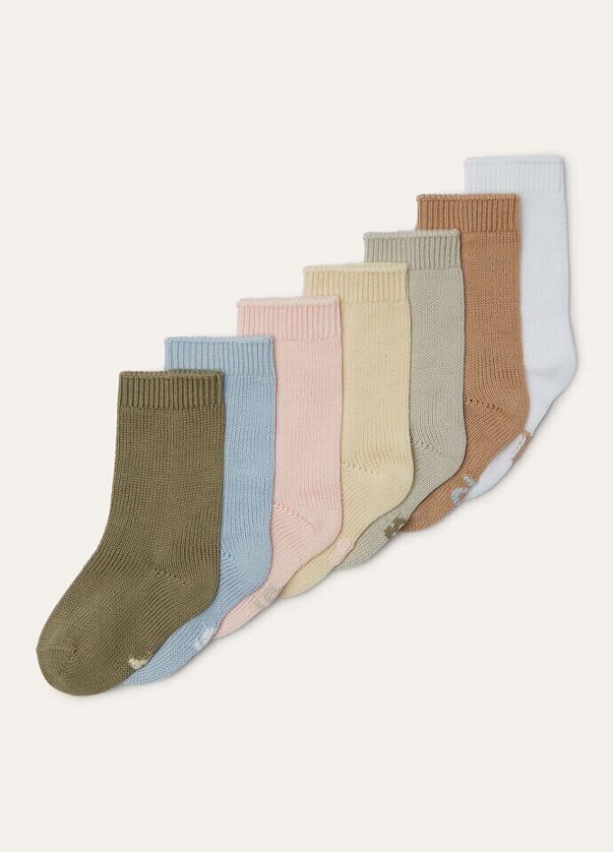 Ensemble de chaussettes hebdomadaires pour bébé