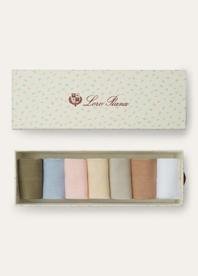 Ensemble de chaussettes hebdomadaires pour bébé
