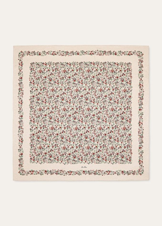 Foulard Arundel Gardens 90 x 90 Foulard Arundel Gardens 90 x 90
