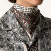 Foulard à bordure Chaco 60 x 60 Foulard à bordure Chaco 60 x 60