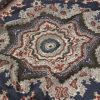 Foulard en majolique florale 90 x 90 Foulard en majolique florale 90 x 90