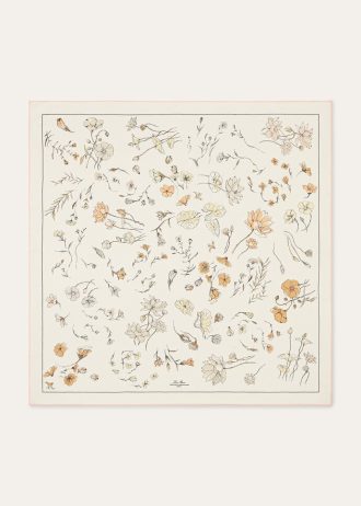 Foulard L’Arte Delle Fibre Dei Fiori 90×90 Foulard L’Arte Delle Fibre Dei Fiori 90×90