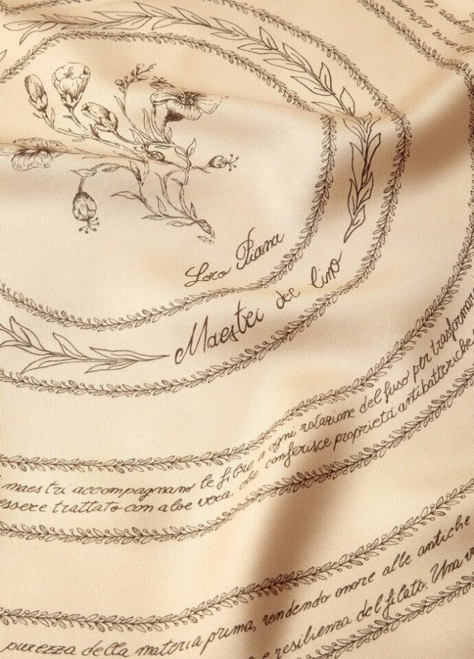 Foulard Maestri Del Lino 90×90 Foulard Maestri Del Lino 90×90