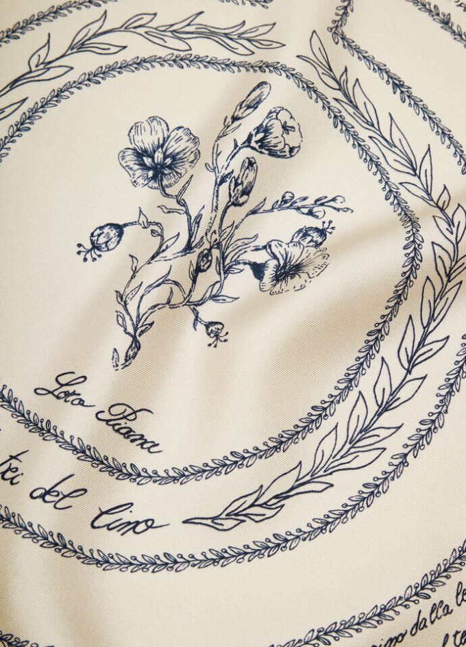 Foulard Maestri Del Lino 90×90 Foulard Maestri Del Lino 90×90