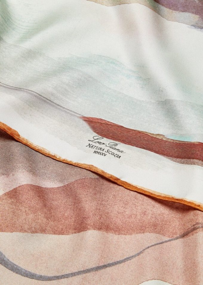 Foulard Natura Della Scozia 90 x 90 Foulard Natura Della Scozia 90 x 90