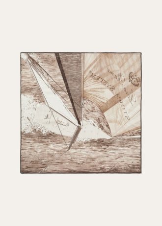 Foulard Storm System 60×60 de Loro Piana