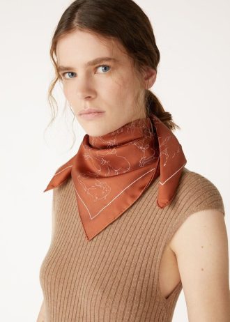 L&rsquo;Arte Dei Filati Pi霉 Foulard Pregiati 60×60