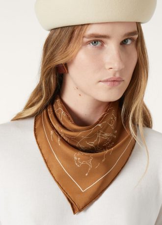 L&rsquo;Arte Dei Filati Pi霉 Foulard Pregiati 60×60