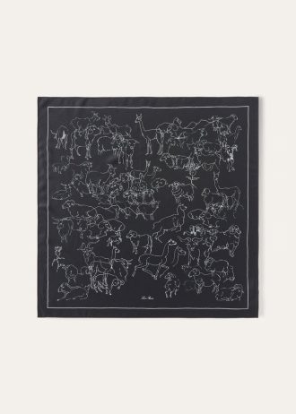 L&rsquo;Arte Dei Filati Pi霉 Foulard Pregiati 60×60