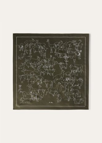 L&rsquo;Arte Dei Filati Pi霉 Foulard Pregiati 60×60