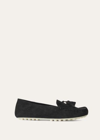 Mocassins à semelles à pois