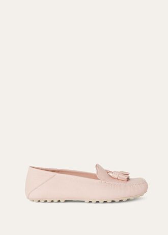 Mocassins à semelles à pois