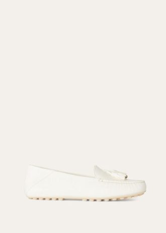 Mocassins à semelles à pois