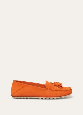 Mocassins à semelles à pois
