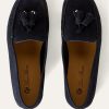 Mocassins à semelles à pois
