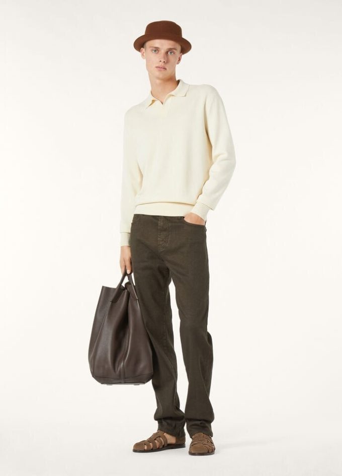 Polo sans boutons