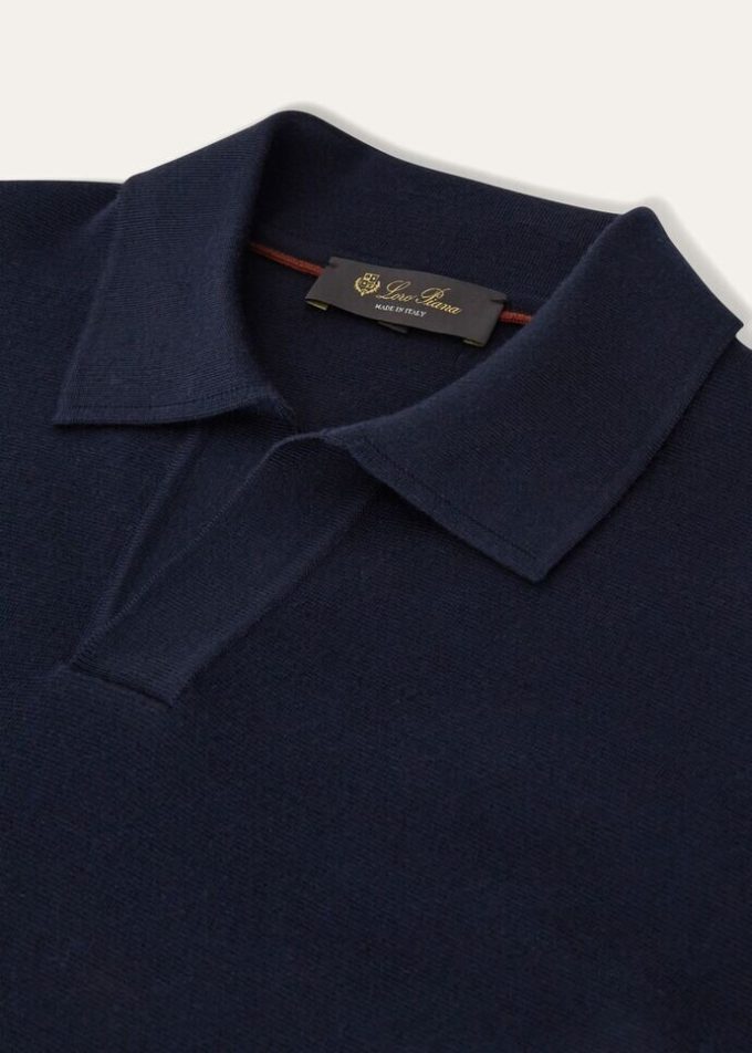 Polo sans boutons