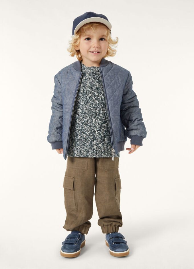 Pull ras du cou Cable Dream pour enfant