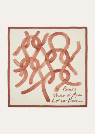Punto Nido d&rsquo;Ape Foulard 90×90